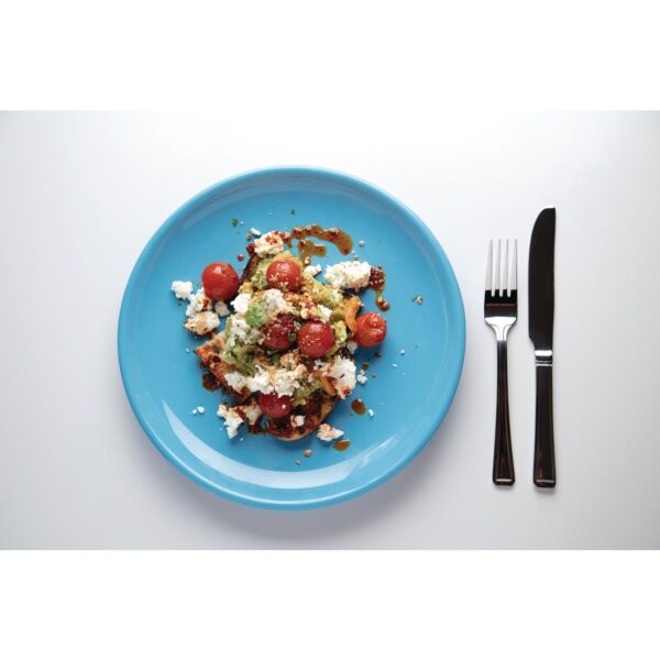 Olympia Cafe Coupe Plate Blue - 205mm (Box 12) - Image 5
