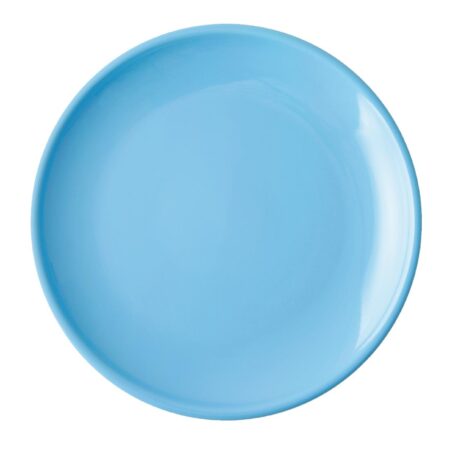 Olympia Cafe Coupe Plate Blue - 205mm (Box 12)