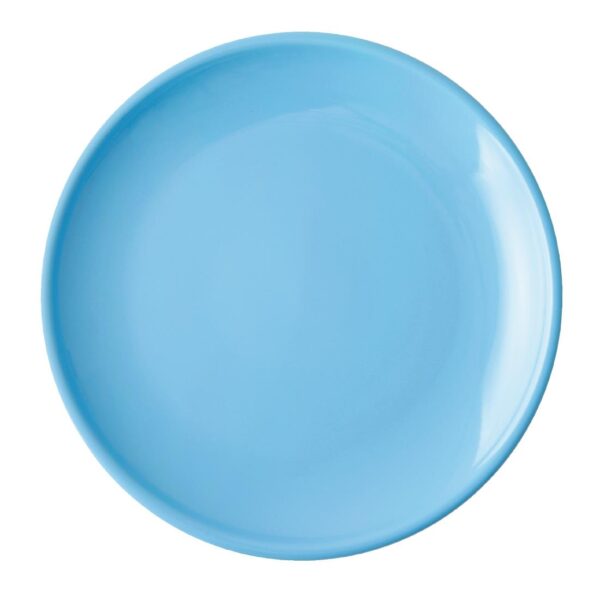 Olympia Cafe Coupe Plate Blue - 205mm (Box 12)