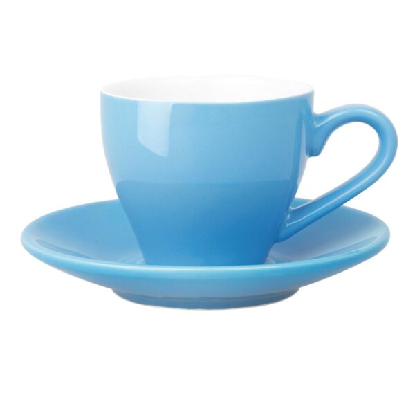 Olympia Cafe Espresso Cup Blue - 100ml (Box 12) - Image 3