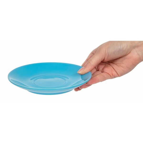 Olympia Cafe Saucer Blue (Fits HC403& HC404) - 158mm (Box 12) - Image 5