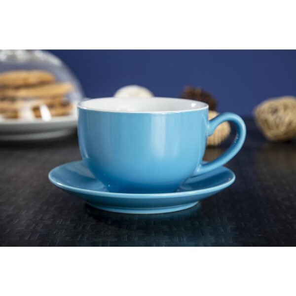 Olympia Cafe Saucer Blue (Fits HC403& HC404) - 158mm (Box 12) - Image 6