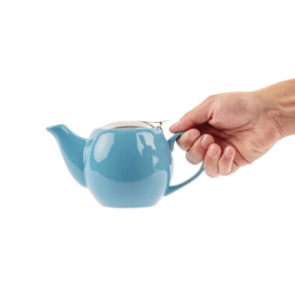 Olympia Cafe Teapot Blue - 510ml (Box 1) - Image 5