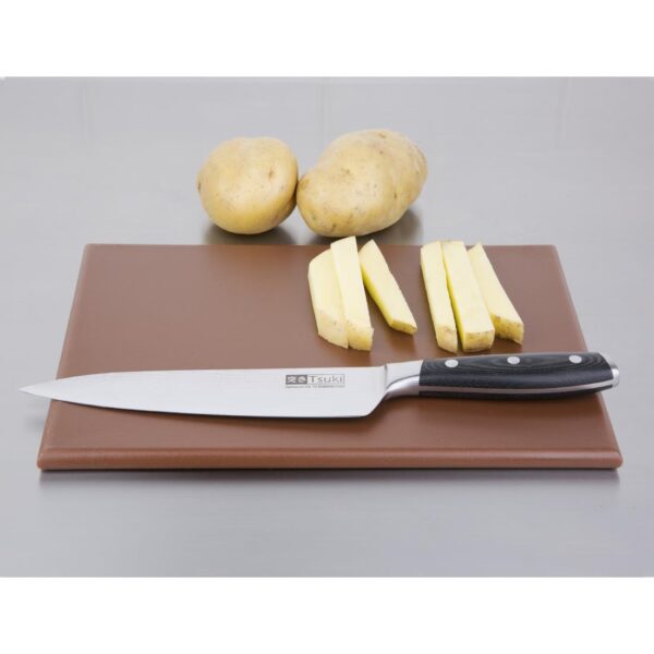 Hygiplas High Density Chopping Board Brown - 12x229x305mm - Image 2