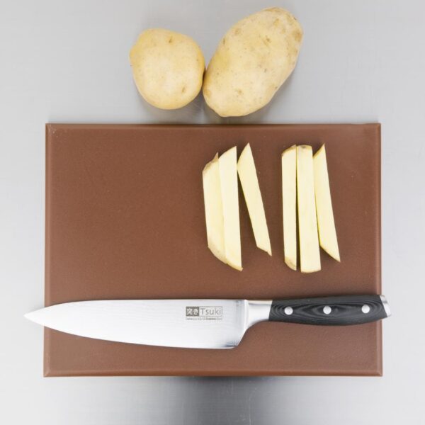 Hygiplas High Density Chopping Board Brown - 12x229x305mm - Image 4
