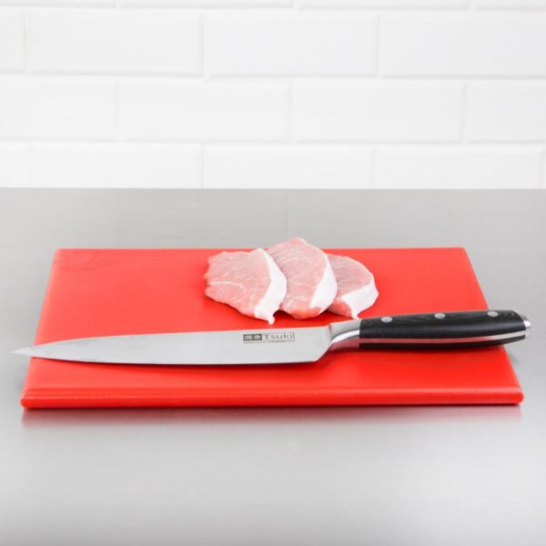 Hygiplas High Density Chopping Board Red - 12x229x305mm - Image 4