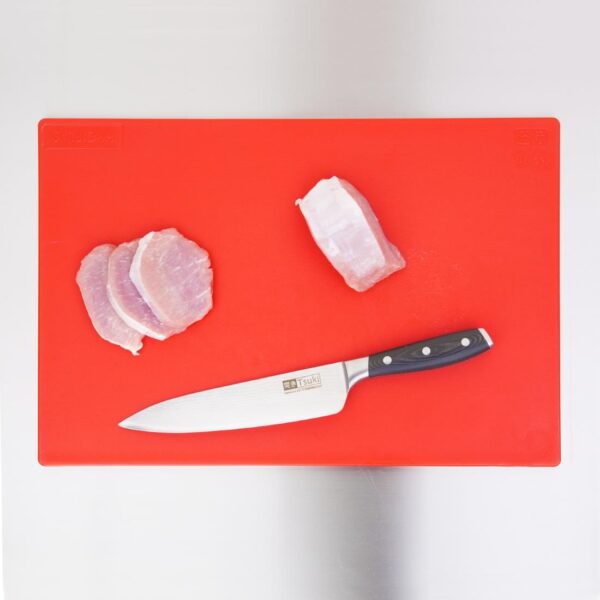 Hygiplas Antibacterial Low Density Set of 6 Chopping Board Set - 450x300x10mm - Image 3
