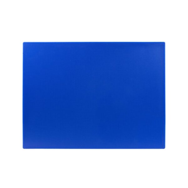 Hygiplas Extra Thick Low Density Chopping Board Blue - 600x450x20mm - Image 3