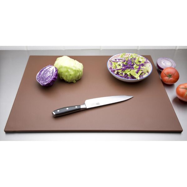 Hygiplas Low Density Chopping Board Brown - 600x450x10mm - Image 7