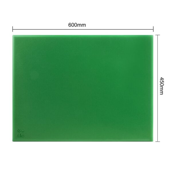 Hygiplas Extra Thick Low Density Chopping Board Green - 600x450x20mm - Image 7