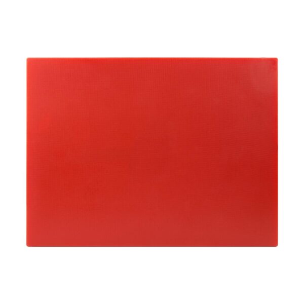 Hygiplas Low Density Chopping Board Red - 600x450x10mm - Image 2