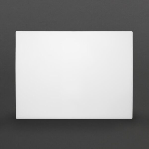 Hygiplas Low Density Chopping Board White - 600x450x10mm - Image 2