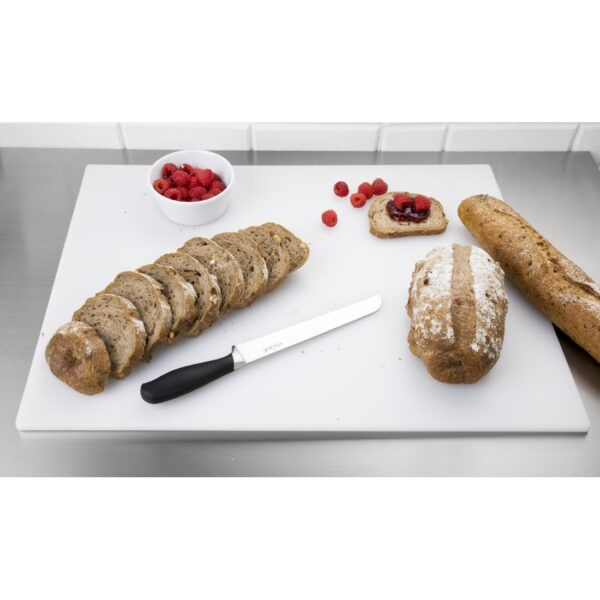 Hygiplas Low Density Chopping Board White - 600x450x10mm - Image 3