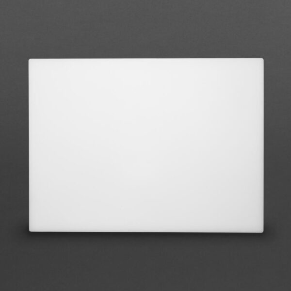 Hygiplas Extra Thick Low Density Chopping Board White - 600x450x20mm - Image 4