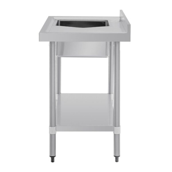 Vogue Single Bowl Sink R/H Drainer - 1000mm (90mm Drain) - Image 4