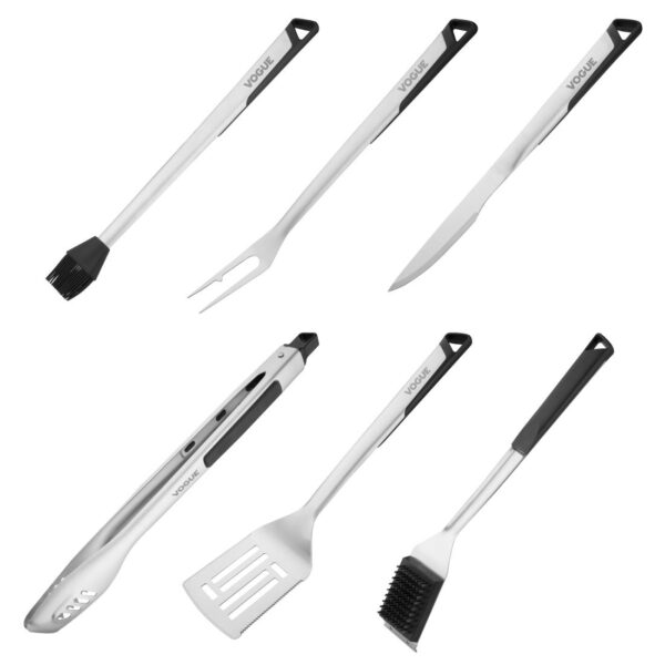 Vogue BBQ 6 Piece Utensils Set - Image 4