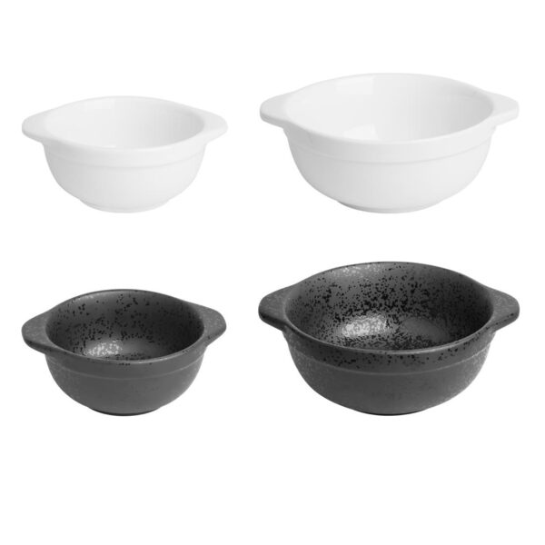 Olympia Whiteware Eared Bowl - 250ml 130x105x50mm (Box 6) - Image 6