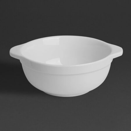 Olympia Whiteware Eared Bowl - 640ml 183x150x64mm (Box 4)