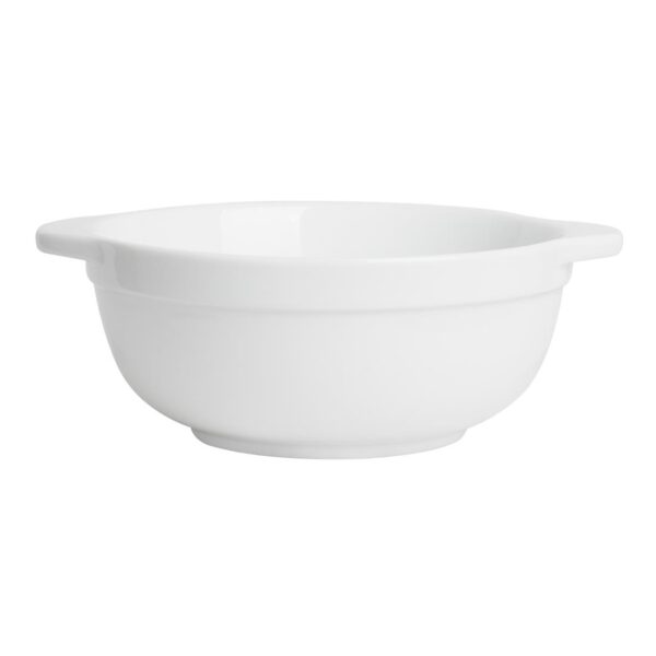 Olympia Whiteware Eared Bowl - 640ml 183x150x64mm (Box 4) - Image 3