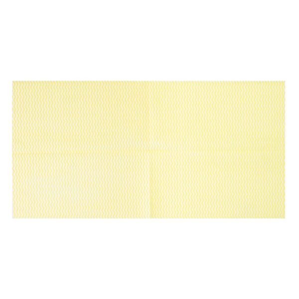 Jantex Non-Woven Cloths Yellow (Pack 50) - Image 2