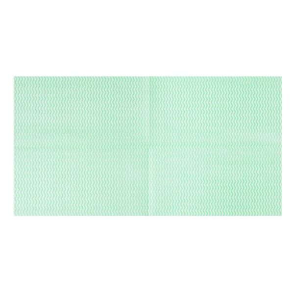Jantex Non-Woven Cloths Green (Pack 50) - Image 2