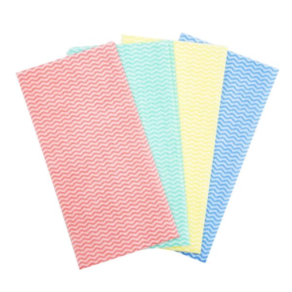 Jantex Non-Woven Cloths Green (Pack 50) - Image 4