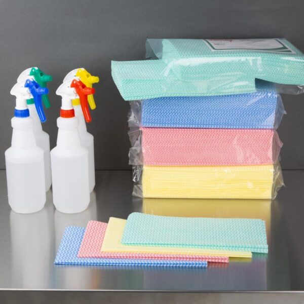 Jantex Non-Woven Cloths Blue (Pack 50) - Image 5
