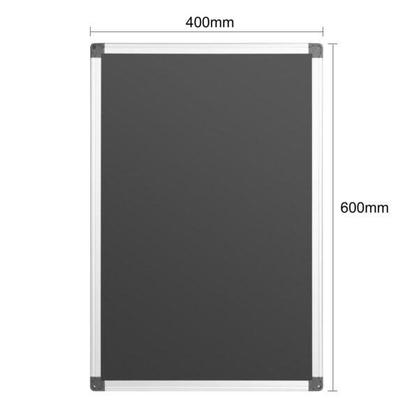 Olympia Black Magnetic Board - 400x600mm - Image 4