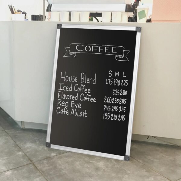 Olympia Black Magnetic Board - 400x600mm - Image 5