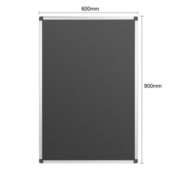 Olympia Black Magnetic Board - 600x900mm - Image 4