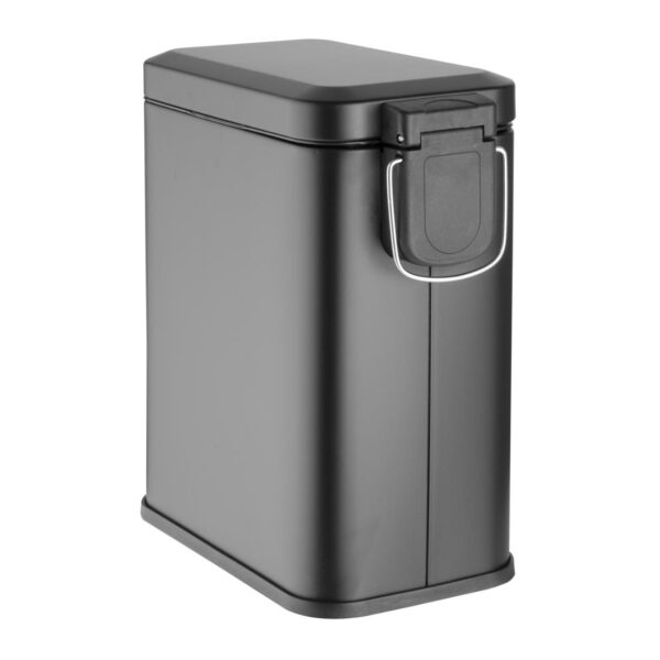 Jantex Slim Washroom Bin Black 5ltr - Image 4