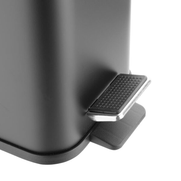 Jantex Slim Washroom Bin Black 5ltr - Image 5