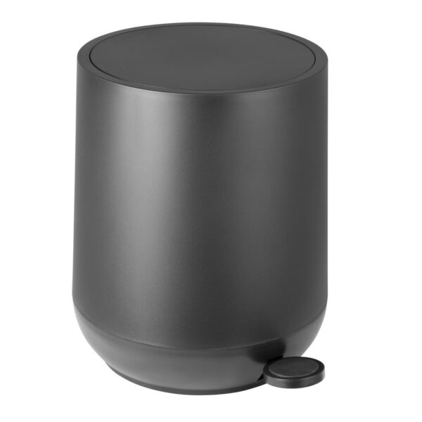 Jantex Round Pedal Bin Black 5ltr - Image 2