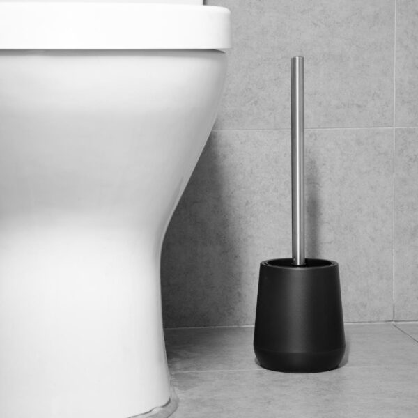 Jantex Toilet Brush & Holder Black - Image 5