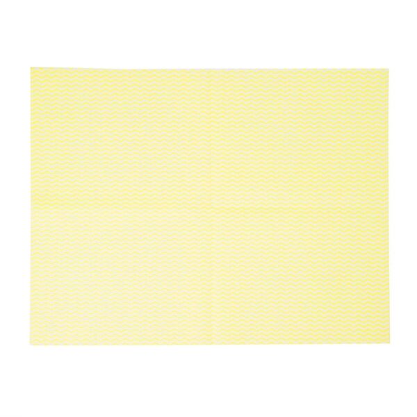 Jantex Heavy Duty Non-Woven Cloths Yellow (Pack 25) - Image 2