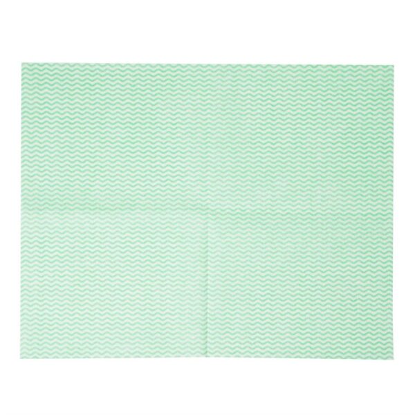 Jantex Heavy Duty Non-Woven Cloths Green (Pack 25) - Image 2