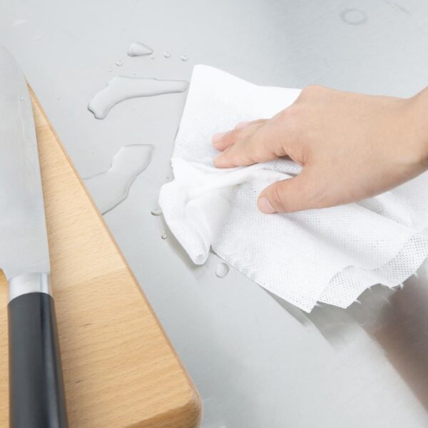 Jantex Green Natural Cleaning Cloth - White (Box 200) - Image 7