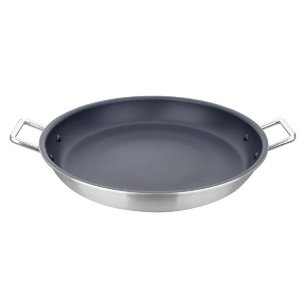 Vogue Paella Pan Aluminium Non-stick Teflon Platinum Plus - 350x65mm