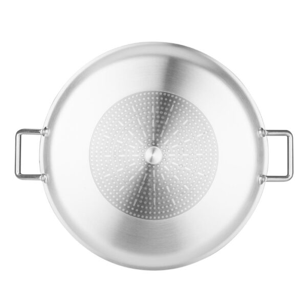 Vogue Paella Pan Aluminium Non-stick Teflon Platinum Plus - 350x65mm - Image 5