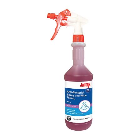 Jantex Anti-Bacterial Spray and Wipe RTU - 750ml
