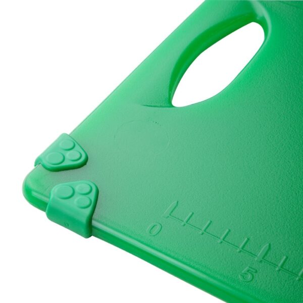 Hygiplas Commercial Grip Chopping Board Green - 458x306x12mm - Image 3