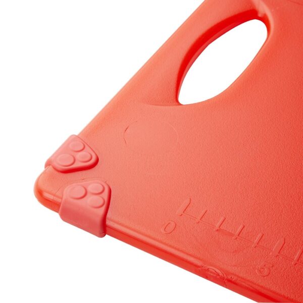 Hygiplas Commercial Grip Chopping Board Red - 458x306x12mm - Image 3