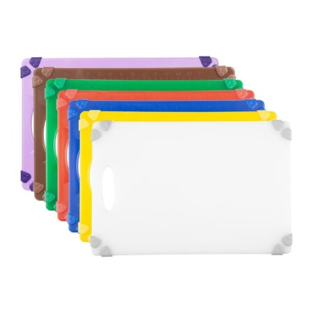 Hygiplas Commercial Grip Set of 7 Chopping Board - 458x306x12mm