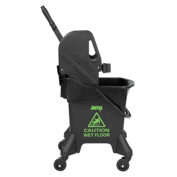 Jantex Tall Mop Bucket & Wringer Green Print - 21Ltr - Image 2