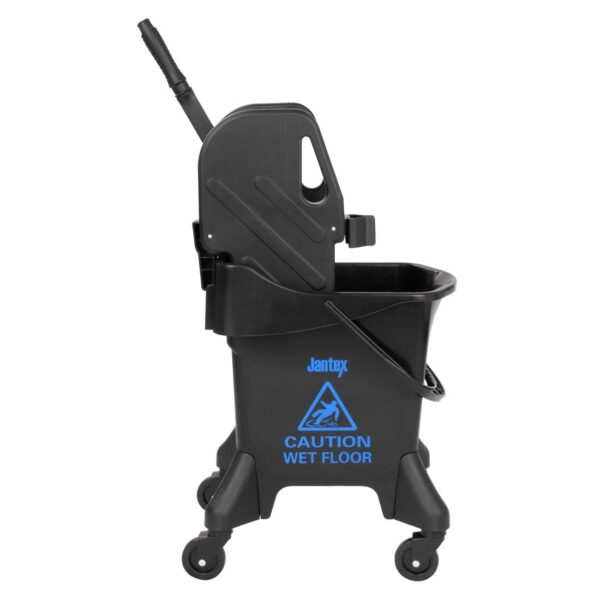 Jantex Tall Mop Bucket & Wringer Blue Print - 21Ltr - Image 2