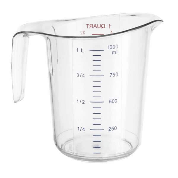 Vogue Polycarbonate Measuring Jug - 1Ltr - Image 2