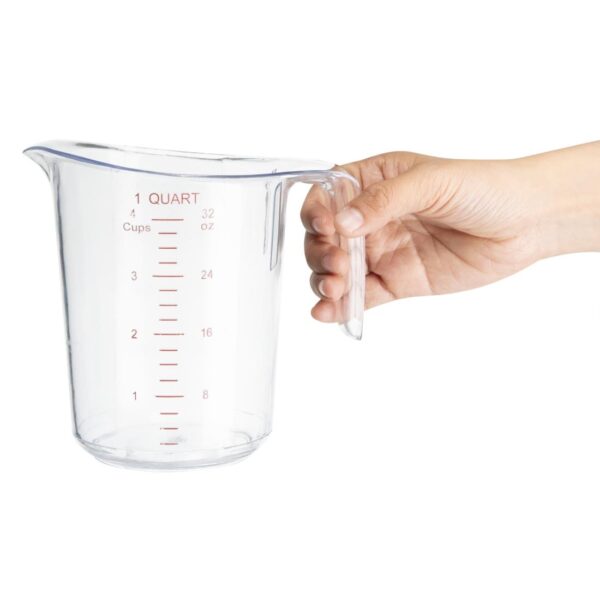 Vogue Polycarbonate Measuring Jug - 1Ltr - Image 3