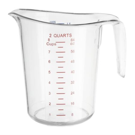 Vogue Polycarbonate Measuring Jug - 2Ltr