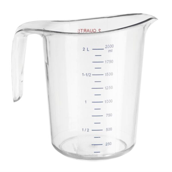 Vogue Polycarbonate Measuring Jug - 2Ltr - Image 2