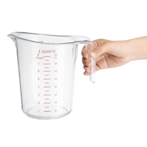 Vogue Polycarbonate Measuring Jug - 2Ltr - Image 3
